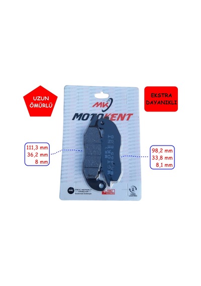 465 Ön Fren Disk Balatası Mtk Honda Crf 250l 13-21 Crf 250 Rally 17-21
