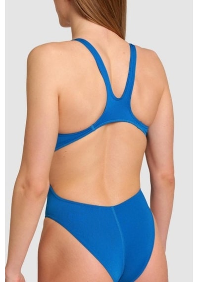 Arena Swim Tech Solid Kadın Yüzücü Mayosu 004763600 Mavi