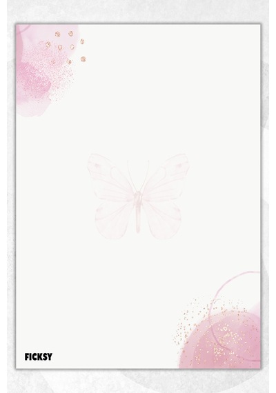 A5 Bloknot Çizgisiz Defter - 50 Yaprak - Memopad - Notepad - Not Defteri - Not Kağıdı - 1007 Çok Renkli