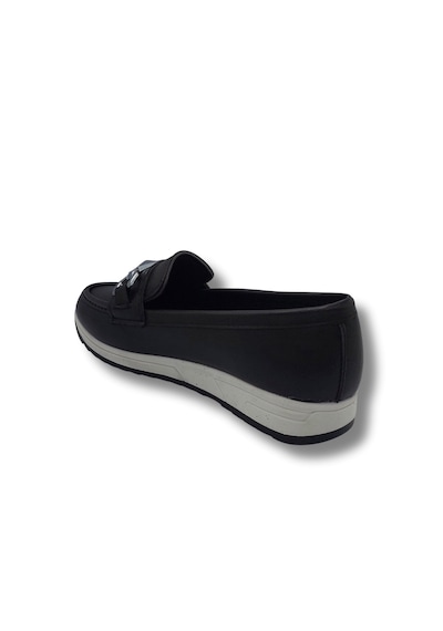 Tarzbu Kadın Siyah Taşlı Tokalı Comfort Loafer Ayakkabı, Rahat Taban, Düz Kadın Babet Ayakkabı Tarzkldüztas1 1961 Sıyah Tarzbu Kadın Siyah Taşlı Tokalı Comfort Loafer Ayakkabı, Rahat Taban, Düz Kadın Babet Ayakkabı Tarzkldüztas1 1961 Sıyah
