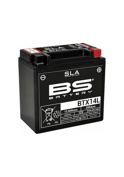 Btx14-bs Sla Aprilia Dorsoduro Akü Bs Battery N11.12475