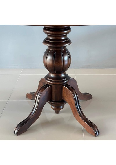 Elegansia Masa Takımı, Masif Ahşap Ayak, Klasik Tasarım, Yuvarlak Masa, 4 Brugge Sandalyeli Çok Renkli Elegansia Masa Takımı, Masif Ahşap Ayak, Klasik Tasarım, Yuvarlak Masa, 4 Brugge Sandalyeli Çok Renkli