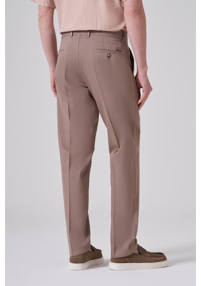 Morven Erkek Vizon Pamuk Trend Dynamic Fit Chino Pantolon 26ms003016405 Vizon