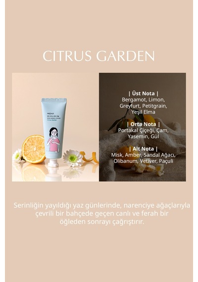 Midha Rice Hand Cream Citrus Garden