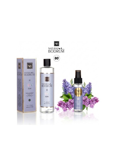 Lilac Kolonya İkili Set 400 Ml Dökmeli + 60 Ml Sprey Cep Boy %80 Alkollü