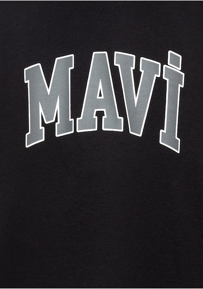 Mavi - Mavi Logo Baskılı Siyah Tişört 6610418-900 Siyah