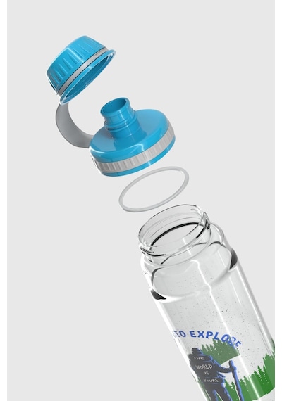 Renga Ege Begin Desen 800 Ml Tritan Matara 912069 Mavi MAvi