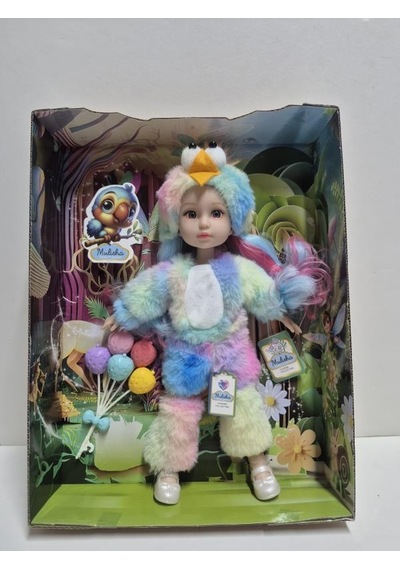 Ctoy Kostümlü Oyuncak Bebek Seti Peluş Kuş Kostümlü Koleksiyonluk Bebek Ctoy-qj183a