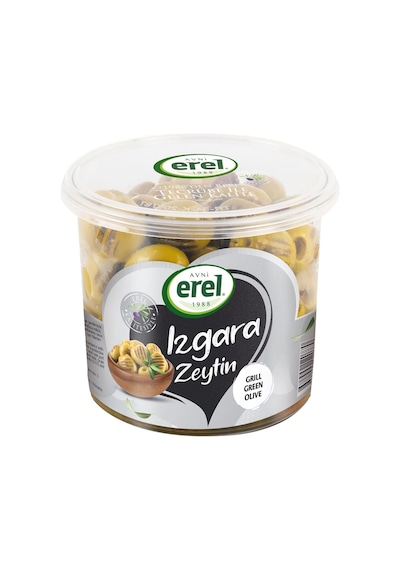 Avni Erel Izgara Yeşil Zeytin Ve Kuru Sele Siyah Zeytin 400 Gr 2 Li Paket