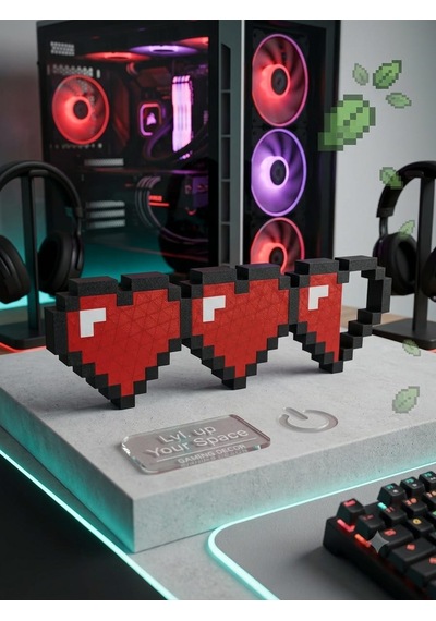 Pixel Kalp Dekor Diğer