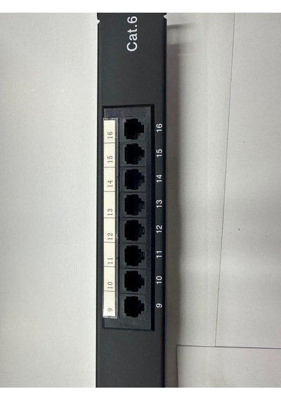 16 Port Patch Panel 16 Port Cat6 Patch Panel