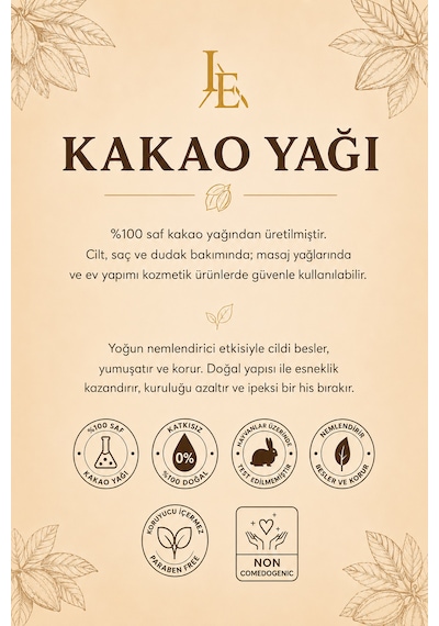 Luxelure Kakao Yağı %100 Saf Soğuk Pres 114 G X 2 Adet Gıda Ve Kozmetik Kullanımına Uygun Kare Form Diğer