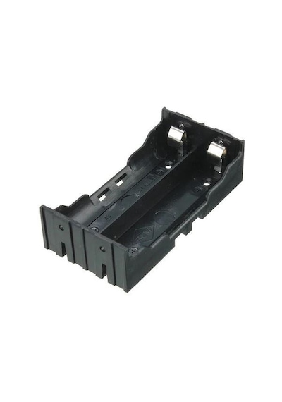 18650 Pcb Tip İkili Lityum Li-ion Pil Yuvası 4 Pin