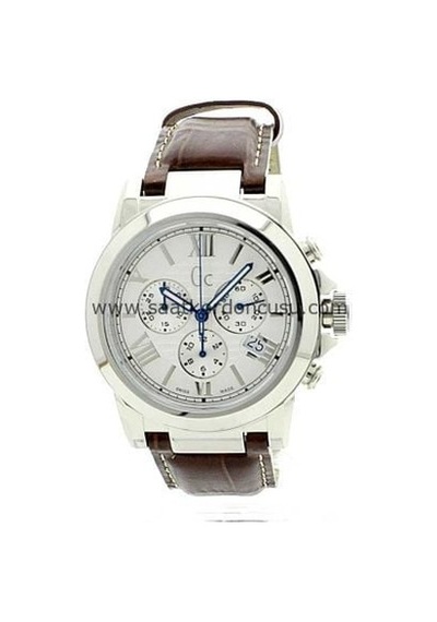 Guess Collection X41003g1 Uyumlu Kahverenk Deri Kordon