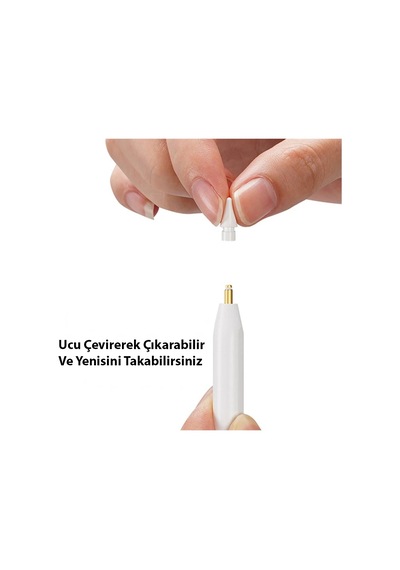 Dux Ducis Apple, Uyumlu Pencil İçin Yedek Uç 2 Adet- 5775