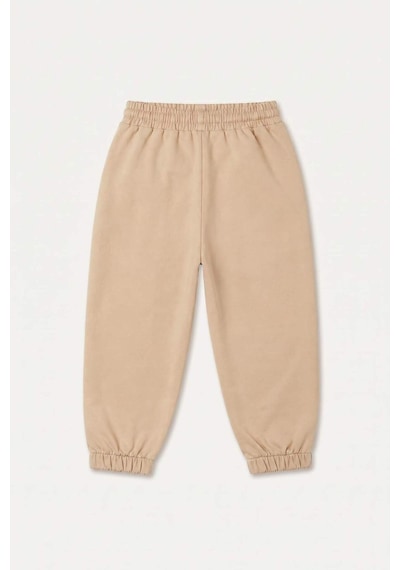 Defacto Esnek Belli Pamuklu Jogger Pantolon Erkek Bebek H9815a526aubg203 Bej-bg203