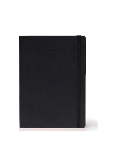 Bindungen Mynot00 Notizbuch, 17 X 24 Cm 17 X 24 Cm Schwarz 103 Ivory