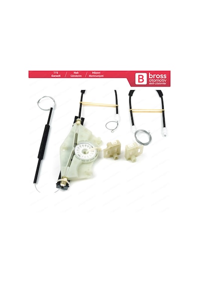 Seat Toledo 1998-2004 Leon 1999-2006 İçin Ön Sol Cam Kriko  Seti