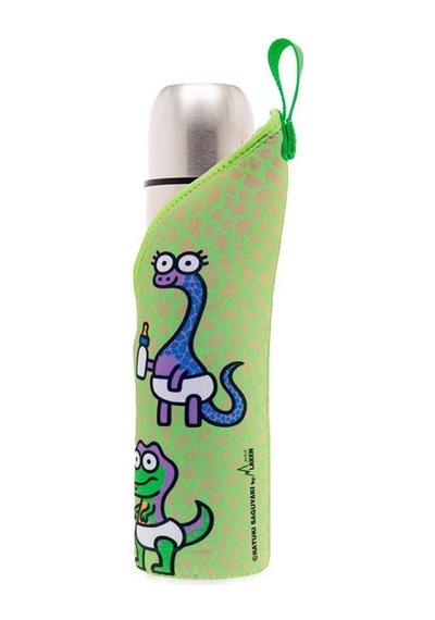 Laken Çelik 18/8 Termos+neopren Kılflı 0,50l - Dinos Lky1800.05d Yeşil