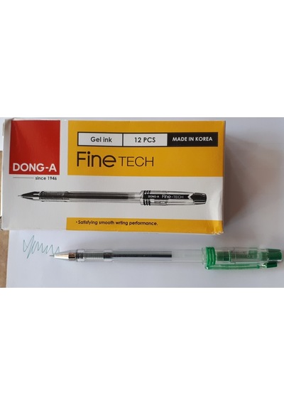 Dong-a My-jel Iğne Uçlu Kalem 0.3 Mm Yeşil 12'li Paket