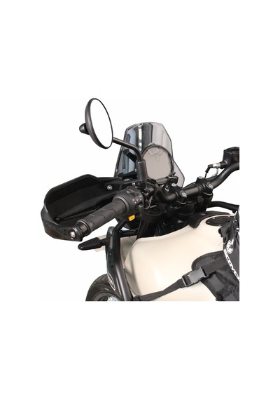 GP Kompozit Royal Enfield Himalayan 2024 Uyumlu Plastik Elcik Koruma Siyah