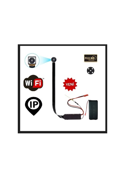 Düğme Wifi Modül Kamera