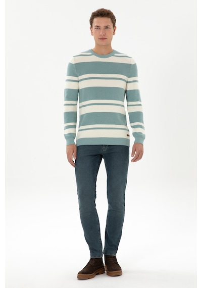 U.S. Polo Assn. Erkek Mavi Slim Fit Jean Pantolon 50310337-DN0030 U.S. Polo Assn. Erkek Mavi Slim Fit Jean Pantolon 50310337-DN0030