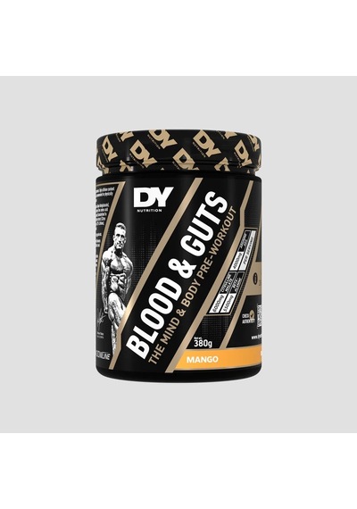 Dorian Yates Blood & Guts Preworkout 380 Gr - Mango