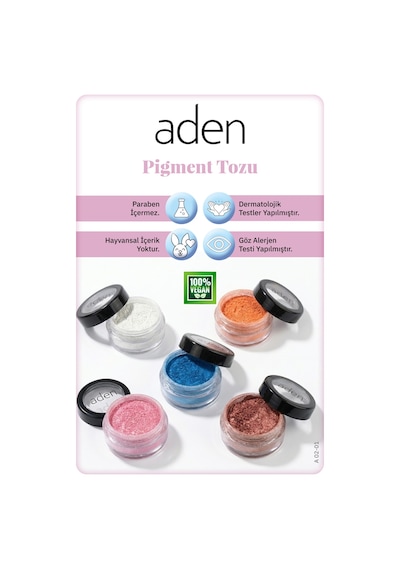 Aden Pigment Powder - Pigment Tozu Nectarine Nektarin 0