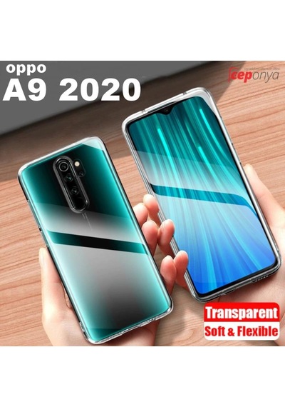 Oppo A9 2020 Seffaf Kaliteli Sararmaz Ince Esnek Silikon Kilif 409571196