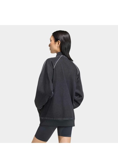 Adidas Sst Oversized Denim Kadın Siyah Ceket Kq6471