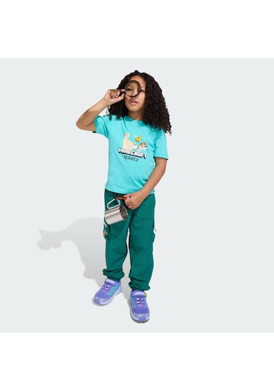 Adidas Minecraft Terrex Çocuk Tişört C-adıjz3588c40a00 Mavi