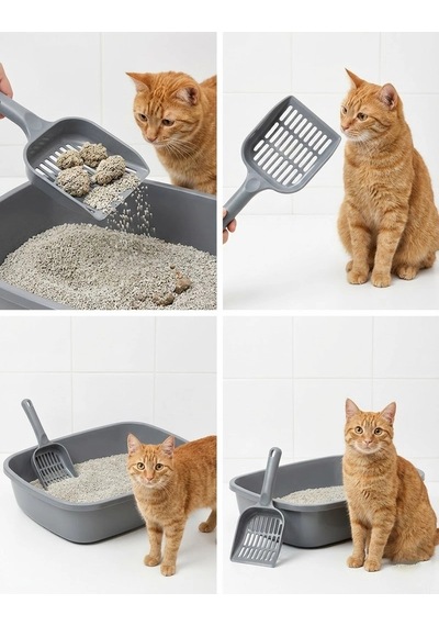 Kedi Kumu Eleği Küçük Delikli İnce Taneli Kumlar İçin Özel Filtreleme , Kolay Ve Hijyenik Temizlik Çözümü
