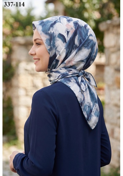 Moonscarfs Moonscarf Soft Pamuk Eşarp 337-114 Çok Renkli