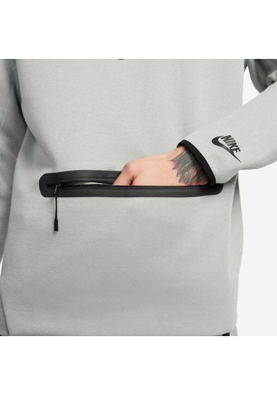 Nike Tech Fleece Half Zip Top Erkek Sweatshirt Fb7998-330 Çok Renkli