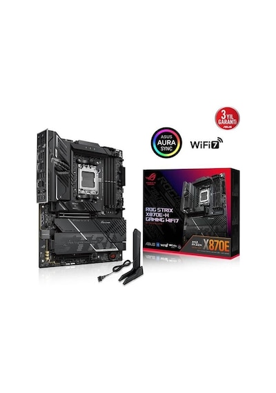 Asus Rog Strıx X870E Gaming Wifi 7 Ddr5 Hdmı-dp Typce Pcıe 5.0 Am5