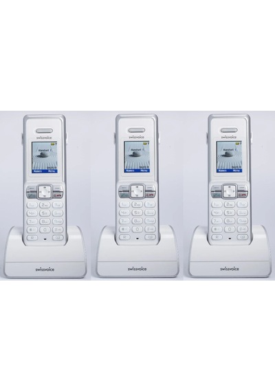 Swissvoice IH250 Trio Renkli Ekran Handsfree Telsiz Telefon