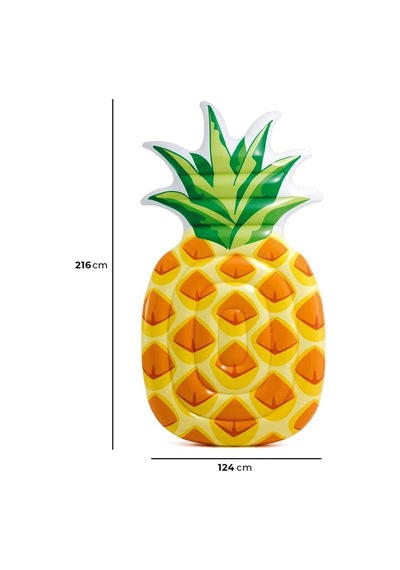 Intex58761 Ananas Yatak - Ada, Deniz Yatağı Çok Renkli