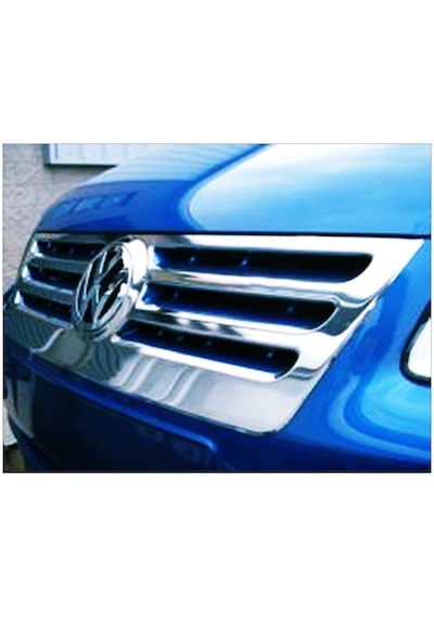 Vw Caddy Krom Ön Panjur 1 Prç. 2004-2007 P.Çelik Formlu
