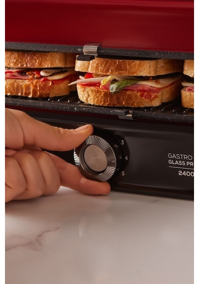 Karaca Gastro Grill Glass Premium 2400 W Tost Makinesi