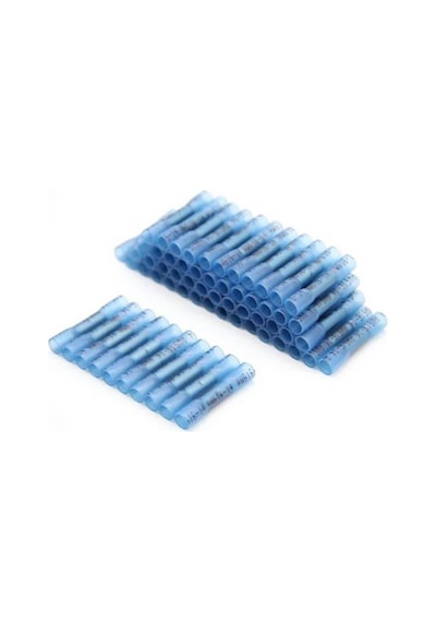 Koodmax - 10 Adet - Bht-2 Isıyla Daralan Makaron 27a 1.5-2.5mm² Su Geçirmez Konnektör - Mavi