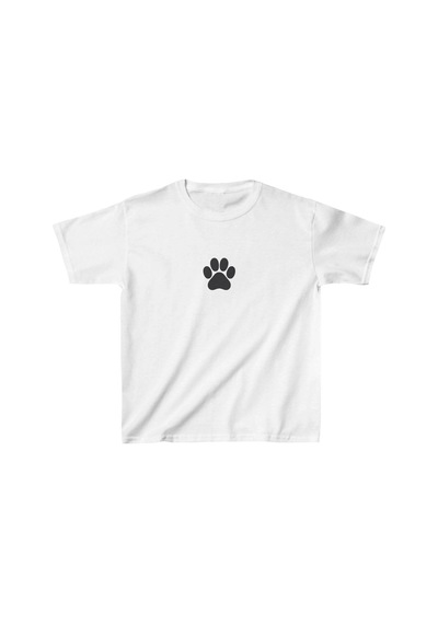 Unisex Çocuk Baskılı T-shirt - Beyaz