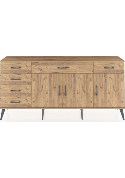 Arges Konsol 2 Raflı 6 Çekmeceli 3 Kapaklı 176x30x83 Çam-çam/çam Çam/çam Arges Konsol 2 Raflı 6 Çekmeceli 3 Kapaklı 176x30x83 Çam-çam/çam Çam/çam