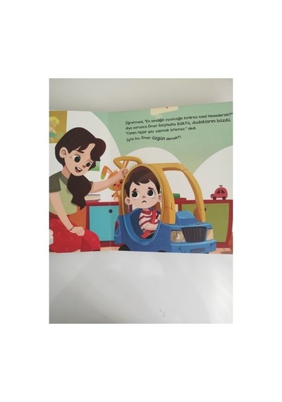 Cırt Cırtlı Hikaye Kitabı - Duygularla Tanışma