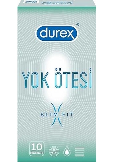 DUREX YOK ÖTESİ SLİM FİT PRZ. 10 LU