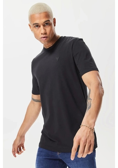 Guess Erkek Siyah T-shirt Xxl Siyah