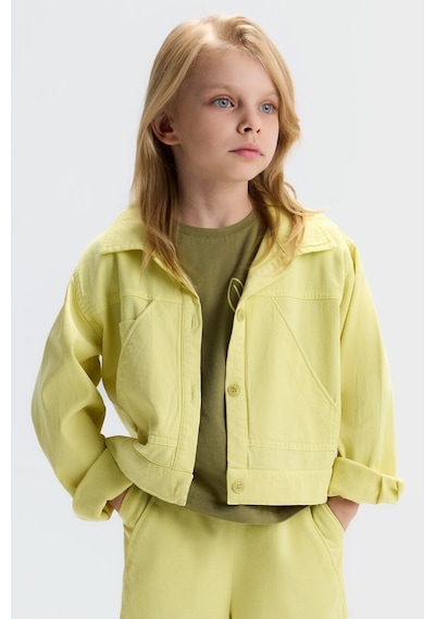Xo Kids Kız Çocuk Ceket 4-8 Yaş 31510 Yeşil