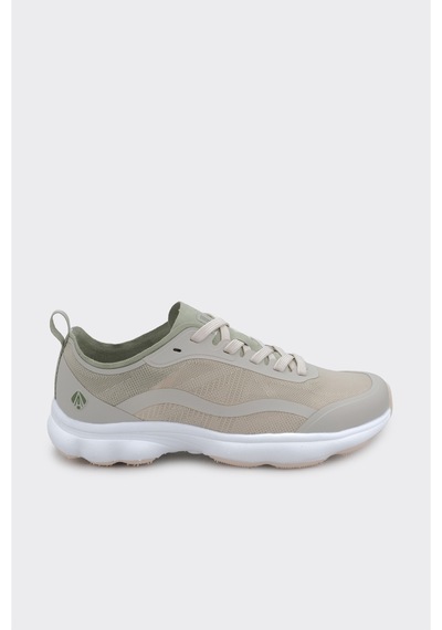 Derinet Comfort Taban Kadın Sneaker Bej Yeşil Bej Yeşil