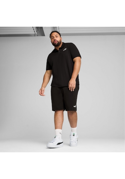 Puma Essentials Erkek Siyah Polo Tişört 682552-01 Siyah