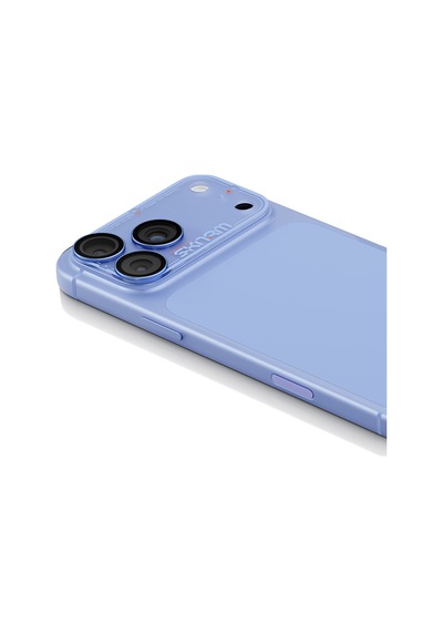 İphone 18 Pro Uyumlu Skinarma Atlas Serisi Ionix Kamera Lens Koruyucu Mavi